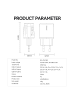 Wisam BWOO Wandladegerät CDA182 QC 38W 1x USB-A + 1x USB-C weiß