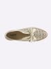 Heine Slipper in goldfarben