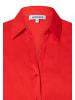 More & More klassische, schmale Langarm-Stretchbluse in red