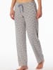 Schiesser Pyjamahose Mix & Relax in blau, beige