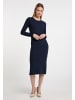 DreiMaster Damen Strickkleid in Marine