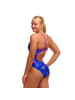 Funkita Rising Tide einteiler Schwimmanzug blickdicht und schnelltrocknend in blau