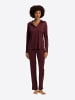 Hanro Longsleeve Grand Central in vivid brown