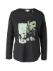 s.Oliver T-Shirt langarm in Schwarz