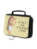 Mr. & Mrs. Panda Kulturtasche Igel Wein mit Spruch in Gelb Pastell