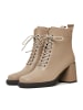 CESARE GASPARI Hochhackige Stiefeletten in Beige