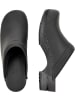Sanita Comfortwear Clog "Wood-Chrissy Open" in Schwarz