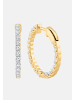 Ethische Diamanten Ohrringe aus 375 Gelbgold mit Lab Grown Diamant