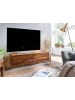 KADIMA DESIGN Lowboard | Sheesham Massiv, 108x25x34cm, Hängend, TV-Schrank