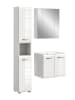 ebuy24 Badmöbelset Ice Weiß 105 x 46 cm