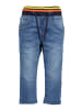 Blue Seven Unisex Baby-Jeanshose mit Kordelzug in Blau