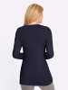 Sieh an! Longpullover in marine