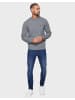 Threadbare Strickpullover Macsen in Mid Grey Melange