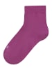 H.I.S Kurzsocken in 2x pink meliert, 2x pink, 2x schwarz