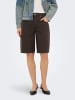 ONLY ONLMATE-SILLA REG BAGGY LONG SHORTS in Coffee Bean