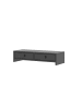 relaxdays Monitorständer in Schwarz - (B)47 x (H)12,5 x (T)18 cm
