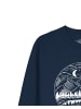 wat? Apparel Sweatshirt Mountains by night in Dunkelblau