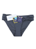 Aquarti Aquarti Damen Bikinihose mit seitlichen Raffungen in graphit