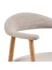 ebuy24 Esszimmerstuhl Addi Beige 2er Set