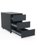 VCM  Rollcontainer Beistellcontainer Dalosa 70 cm in Anthrazit