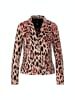 MARC CAIN Blazer mit Leo-Print in Rot