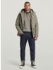 G-Star Raw Vodan Padded Hooded Jacke elephant skin