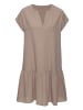 Vivance by Lascana Blusenkleid in taupe