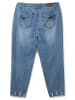 sheego 7/8-Jeans in blue used Denim