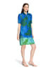 Betty Barclay Hemdblusenkleid mit Knopfleiste in Green/Blue