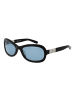 GCDS Unisex Sonnenbrille Oval Schwarz