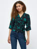 minus Bluse in Ocean Green Swirl Print