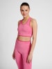 Hummel Hummel Top Hmlmt Training Damen Atmungsaktiv Feuchtigkeitsabsorbierenden Nahtlosen in AZALEA PINK MELANGE