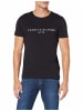 Tommy Hilfiger Rundhals T-Shirt in schwarz