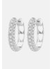 Ethische Diamanten Ohrringe aus 375 Weißgold mit Lab Grown Diamant