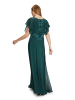 Vera Mont Abendkleid mit Stickerei in Dark Green/Green