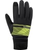 SHIMANO WINDBREAK Thermal Gloves Neon Yellow - winddichte
