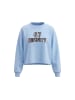 myMo Women Sweatshirt in Light Blue