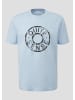 QS T-Shirt in 50D0_hellblau