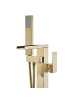 Beliani Wannenarmaturen BOYOMA in Gold - (W) 15 x (H) 118 x (L) 19 cm