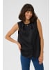 Kaffe Ärmellose Bluse KAvera Regular fit in Black Deep