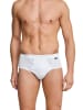 Schiesser Slip 2er-Pack Essentials in Weiß