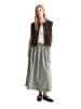 Marc O'Polo DENIM Ausgestellter Rock in Dark Brown