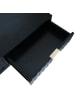 MCW Konsolentisch O41 Industrial Schublade Melamin 85x100x40cm, Holzoptik schwarz