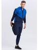 erima Squad Tracktop Trainingsjacke mit Kapuze in new royal/new navy