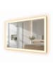 relaxdays Badspiegel "Touch" - (B)70 x (H)50 x (T)3,5 cm