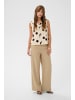 CULTURE Bluse ärmellos CUtika Relaxed fit in Whitecap/Black Dot