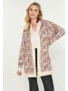 usha FESTIVAL Women Cardigan in offwhite multicolor