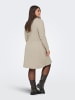 ONLY Carmakoma Strickkleid in Weathered Teak