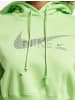 Nike Nike Kapuzenpullover in key lime/flat pewter