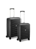 MODO by roncato Starlight 3.0 4 Rollen Kofferset 2-teilig mit Dehnfalte black